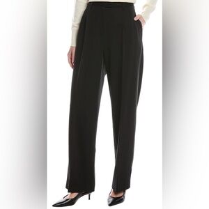 NWT $358 RAG & BONE New York Black Marina Ponte Pant Women’s Small Wide Leg NEW